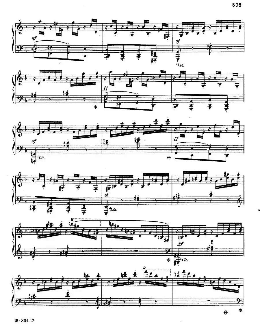 Variations Serieuses Op.54（d小调庄严变奏曲）