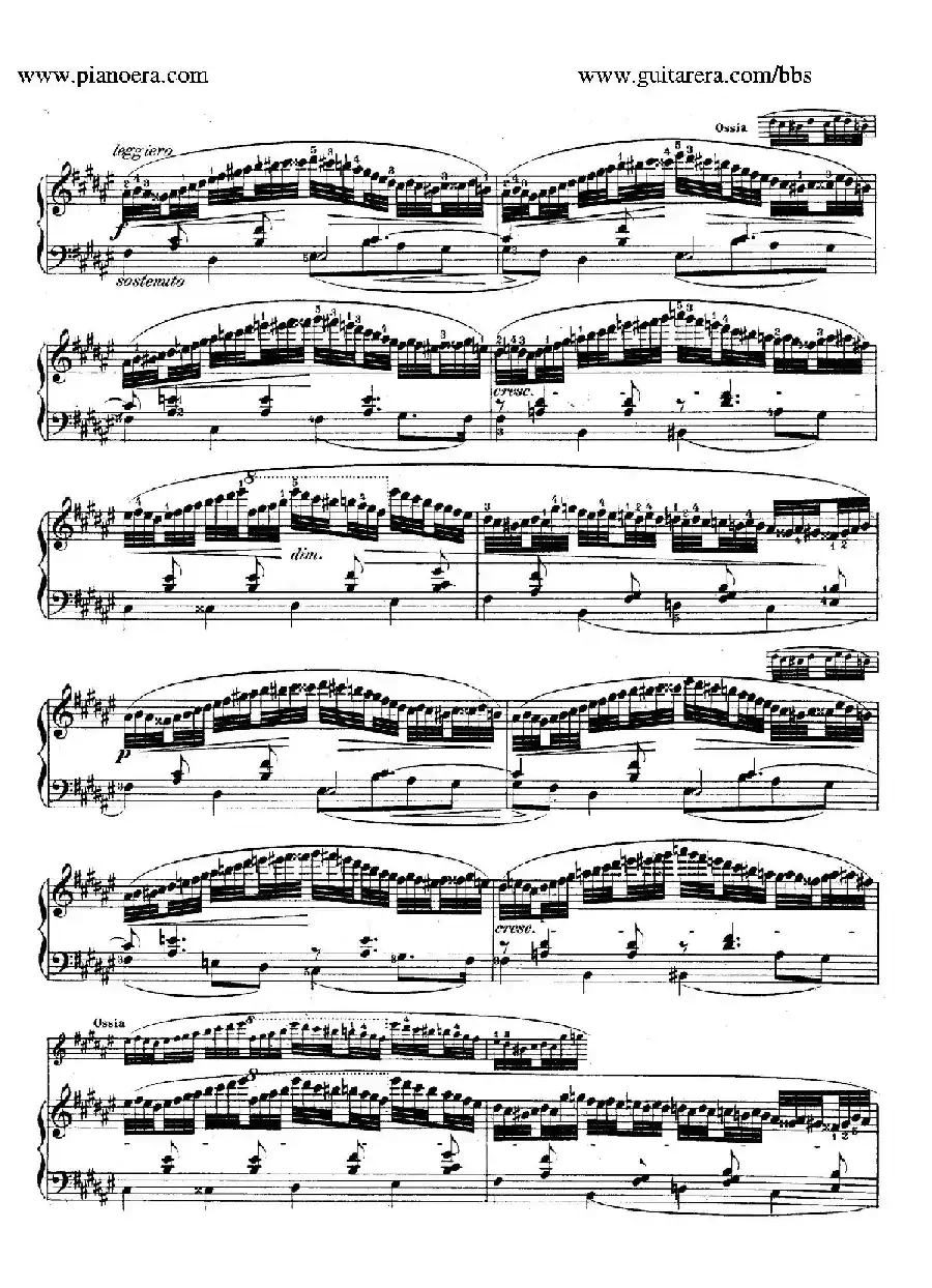 Impromptu no.2 in F-Sharp Major Op.36（升F大调第二即兴曲）