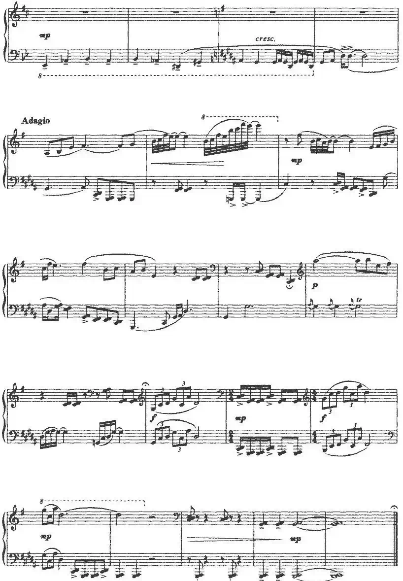 钢琴组曲《幻》选曲：林之色