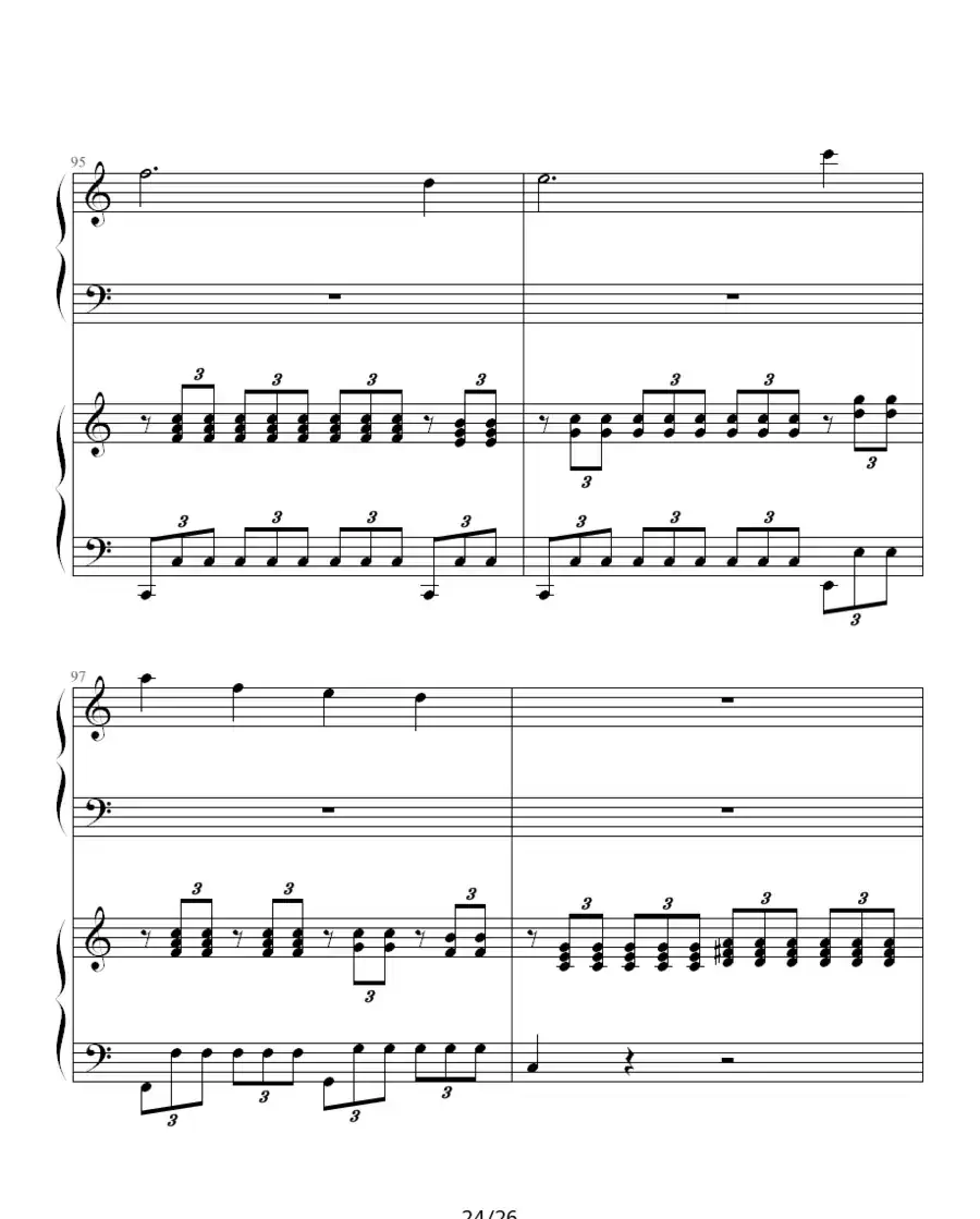 ココロの音(双钢琴)