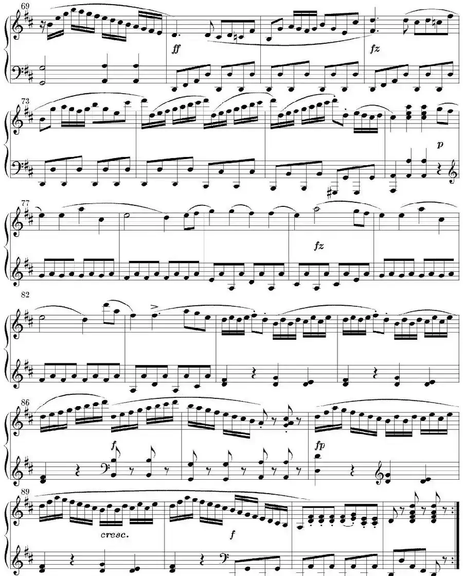 6 Sonatinas Op.36（6首钢琴小奏鸣曲-6）