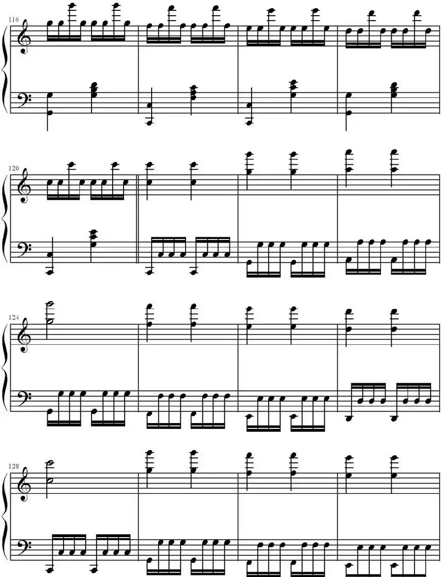 小星星（高娟伟改编、技术练习曲）