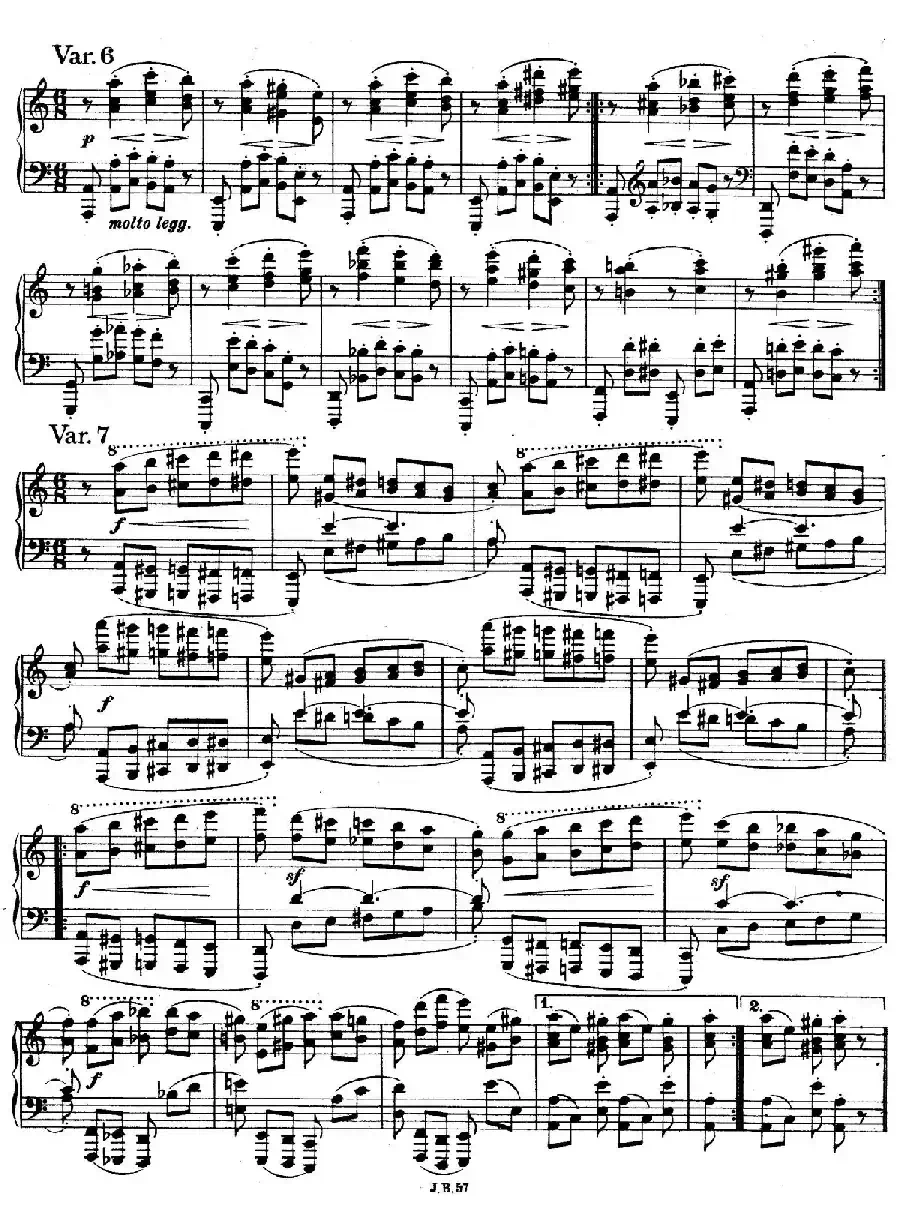 帕格尼尼主题变奏曲（Op.35 Livre1）