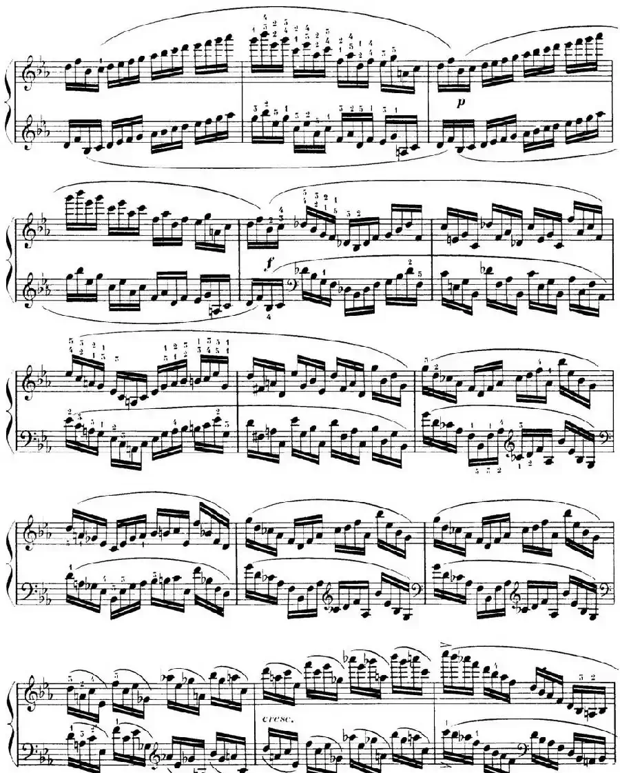 15 Etudes de Virtuosité Op.72 No.7（十五首钢琴练习曲之七）