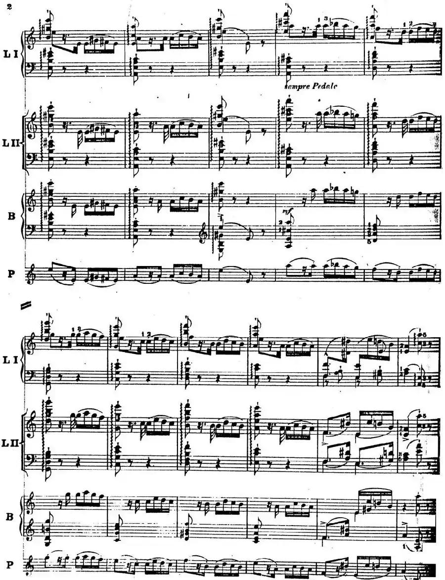 6首帕格尼尼大练习曲（Thema mit Variationen Etude Nr.6）