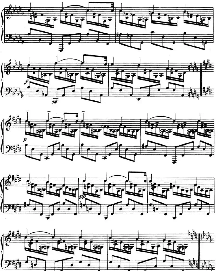 斯克里亚宾 钢琴练习曲 Op.42 No.6 Alexander Scriabin Etudes