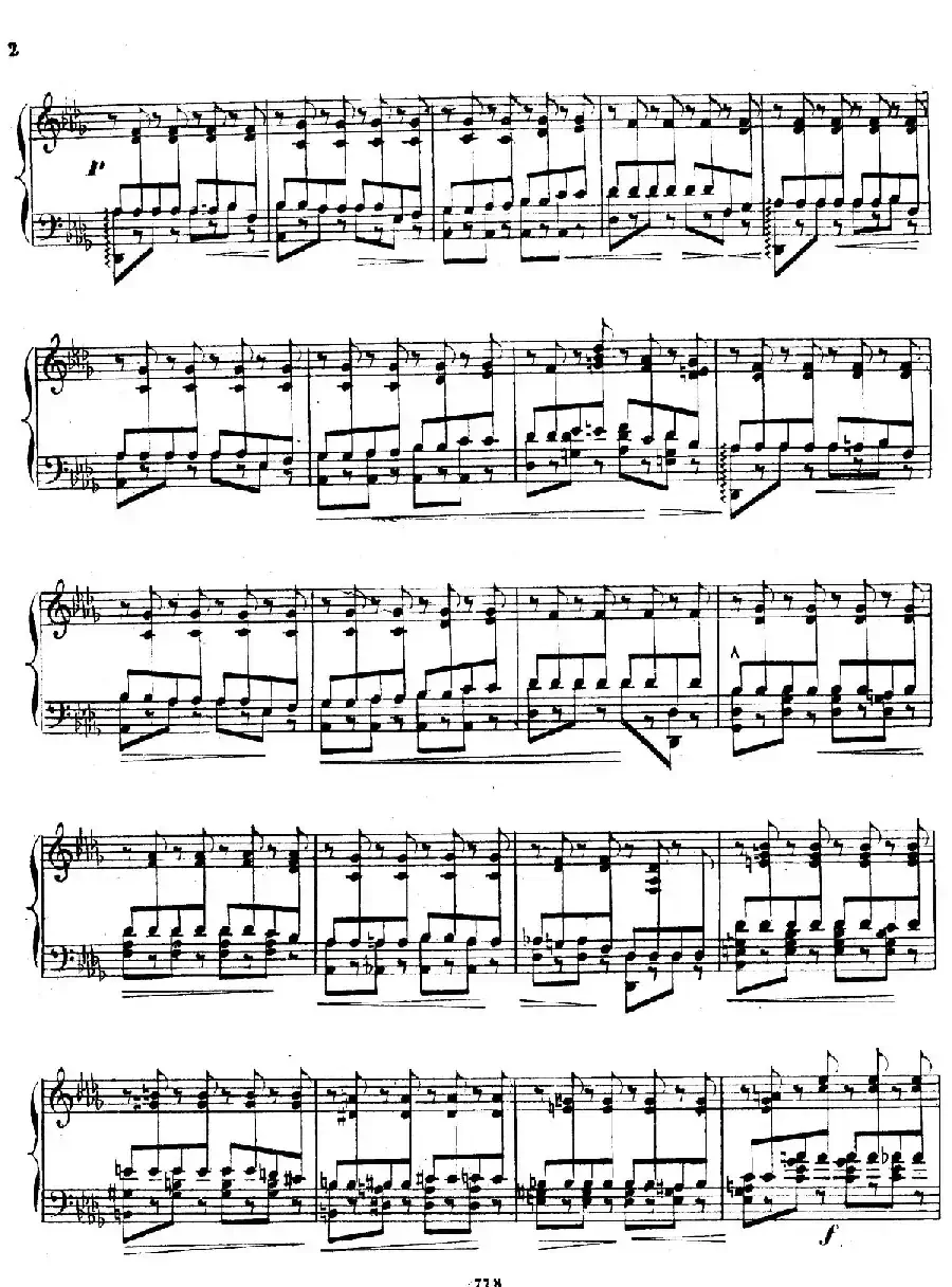 Grande Etude de Concert Tremolo Op.58（音乐会练习曲“震音”）