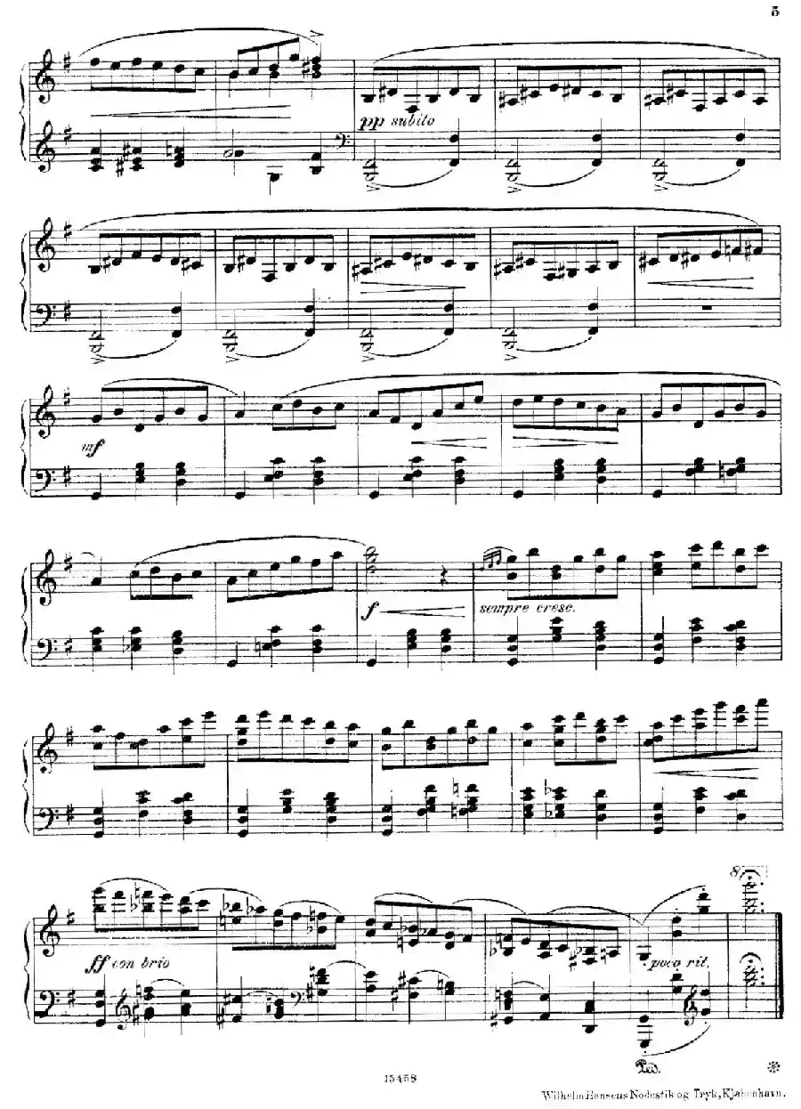 4 Sketches Op.35（4首素描·1）