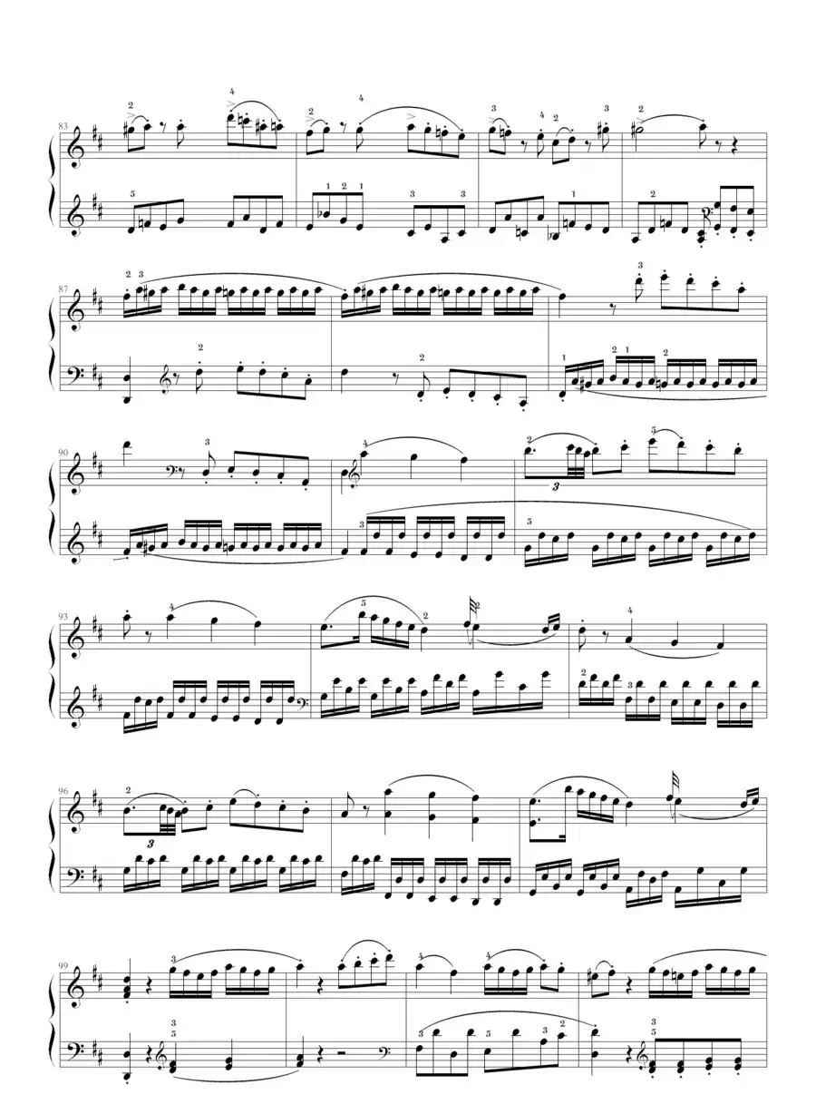 D大调奏鸣曲K.311(完整版)