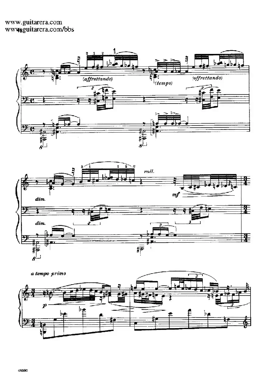Piano Sonata Op.26（钢琴奏鸣曲·第三乐章）