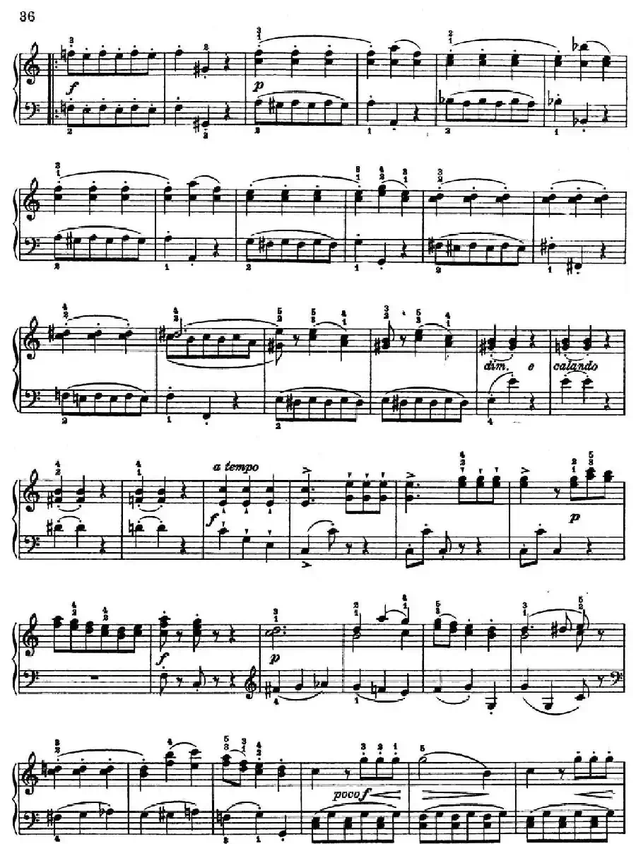 6 Viennese Sonatinas K.439b（6首维也纳小奏鸣曲·Ⅵ）
