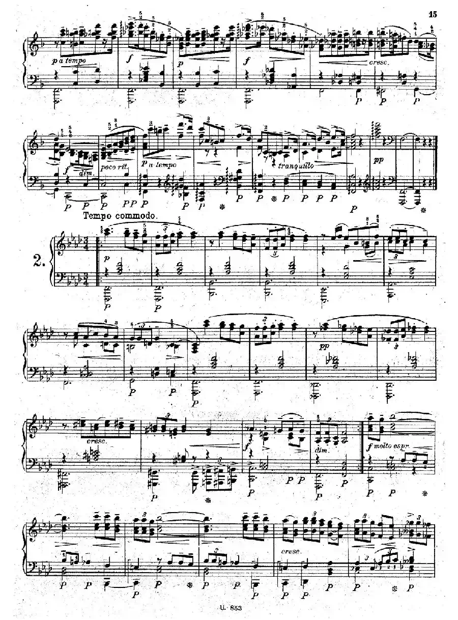Six Piano Pieces Op.7（6首钢琴小品·Ⅳ）