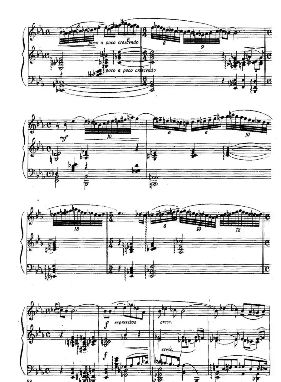 Six Préludes Exotiques Op·17（6首特色前奏曲·4）
