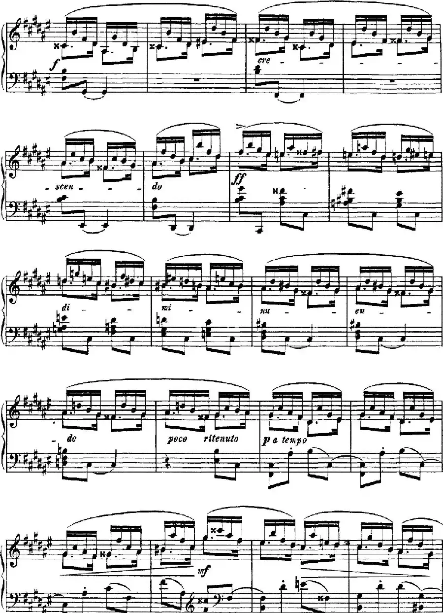 Quatre Etudes Op.41 Op.2（4首练习曲·2）