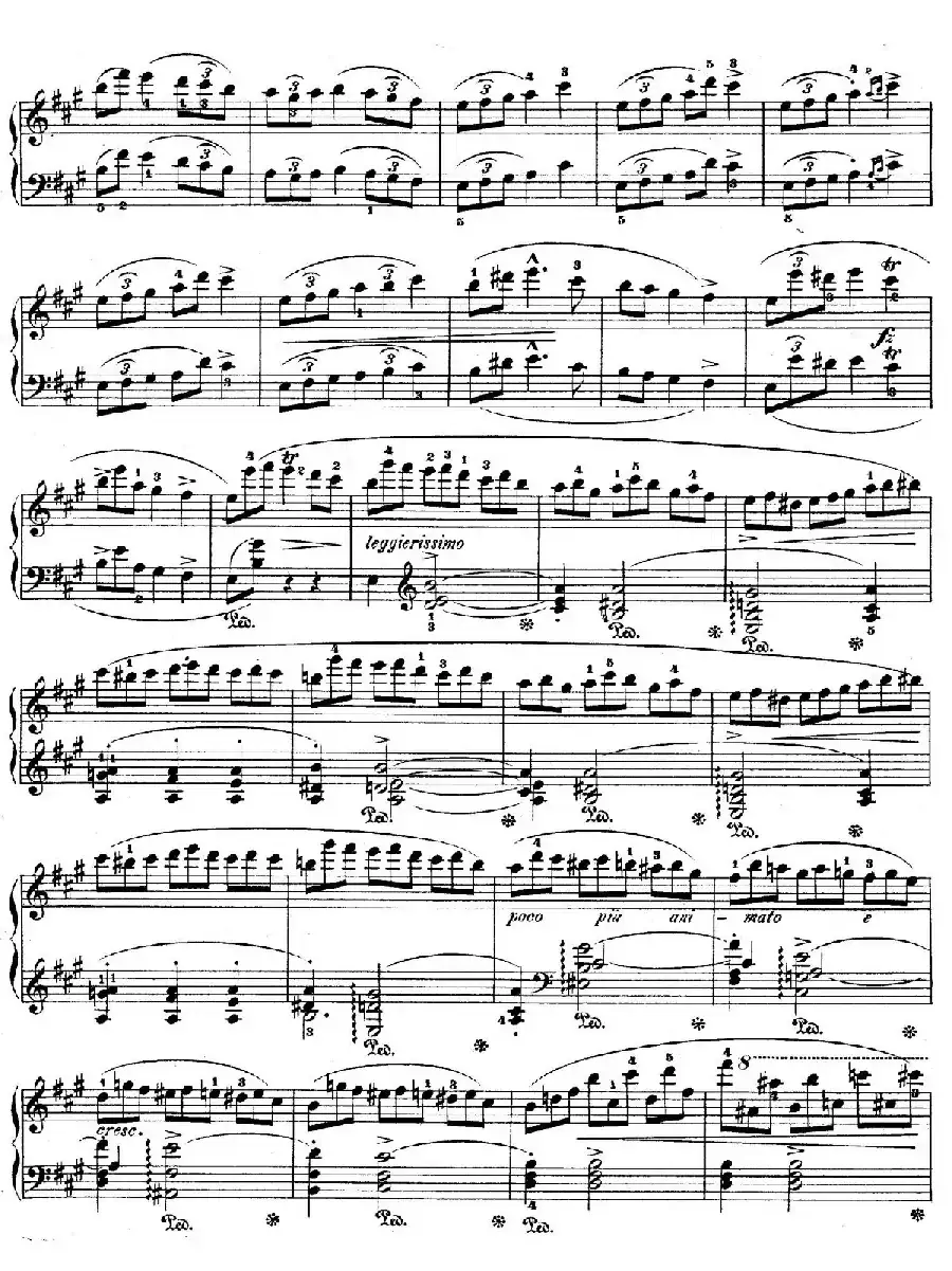 Grand Fantasy on Polish Airs Op.13（华丽的波兰民歌幻想曲·钢琴独奏版）