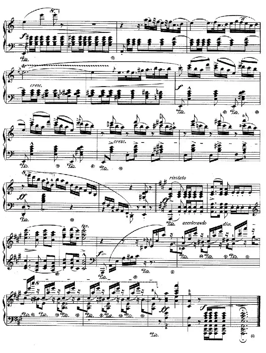 Bolero in C Major Op.19（C大调波莱罗舞曲）