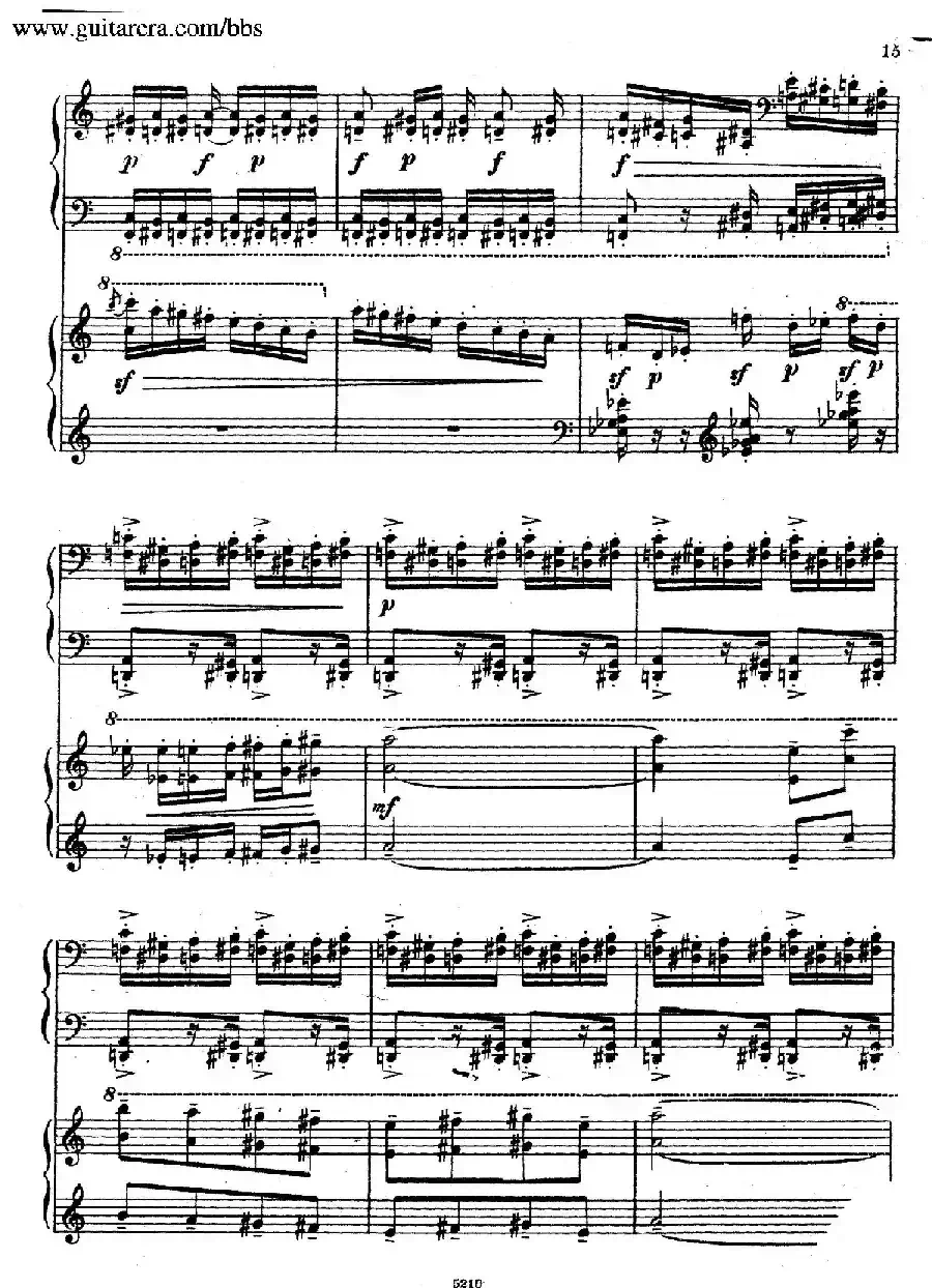 Variation on a Theme by Paganini（帕格尼尼主题变奏曲·双钢琴）