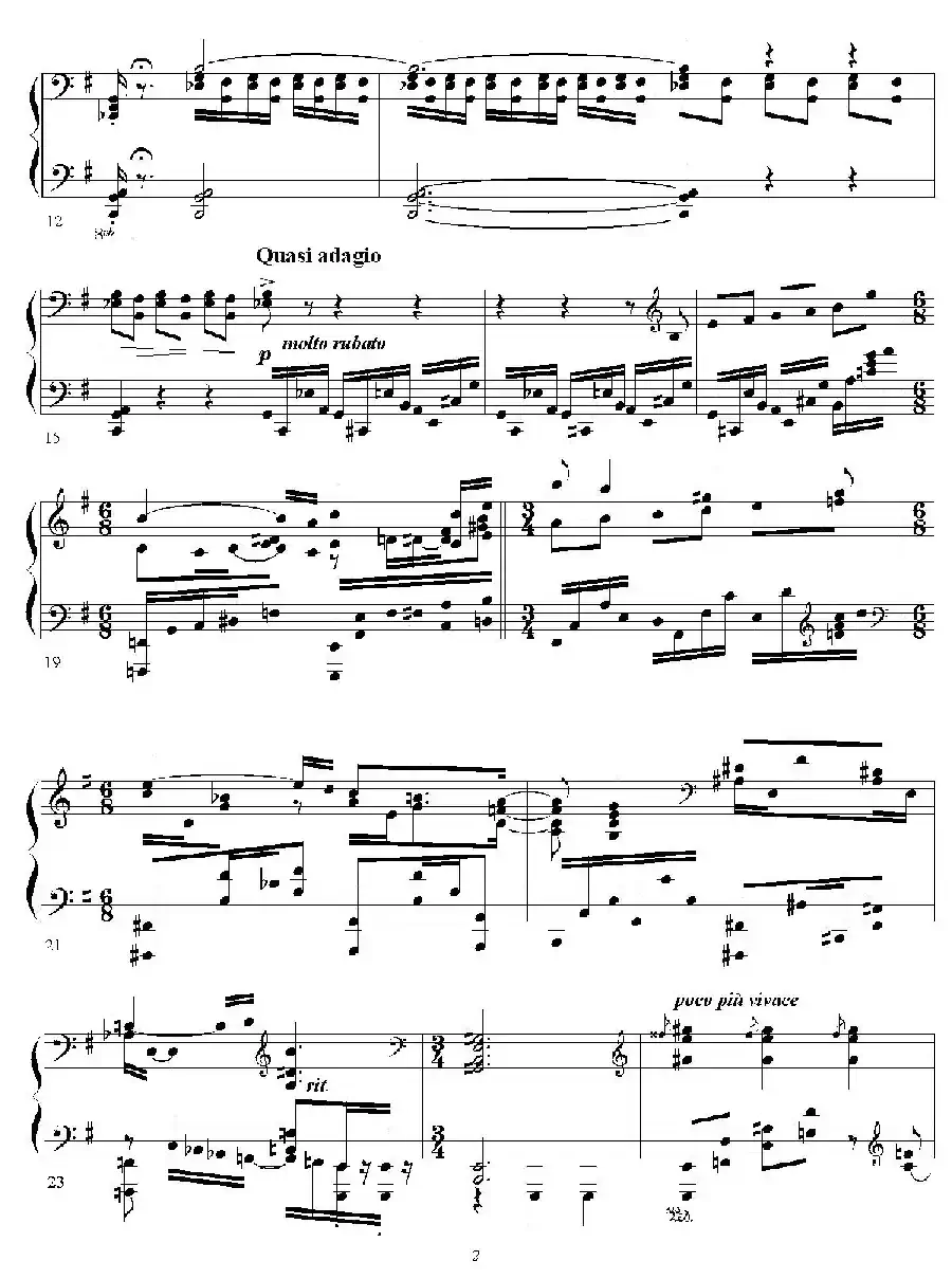 Carmen Variations 12 Pieces（12首卡门主题变奏曲·5）