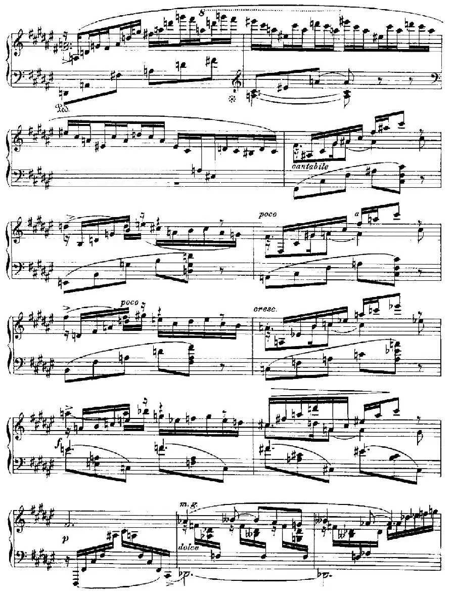 13 Barcarolles, Barcarolle（No. 3）