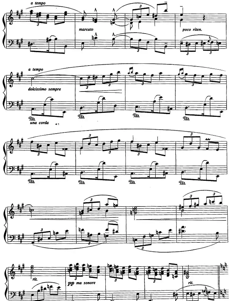 现代钢琴曲：27、探戈舞曲（Op.164，No.2）