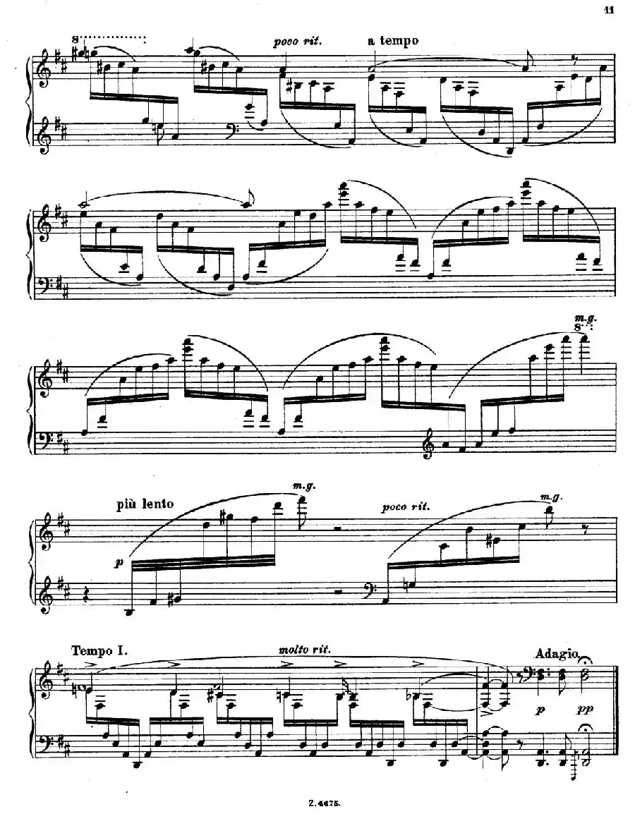 Charakterskizzen Op.40（个性素描 1. 幻影 Vision）