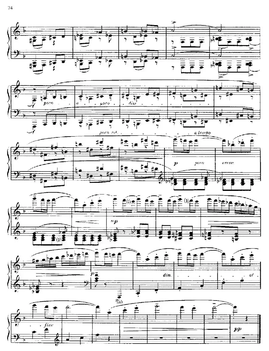 Piano Sonata No.3 in F Major Op.46（F大调第三钢琴奏鸣曲·Ⅰ）