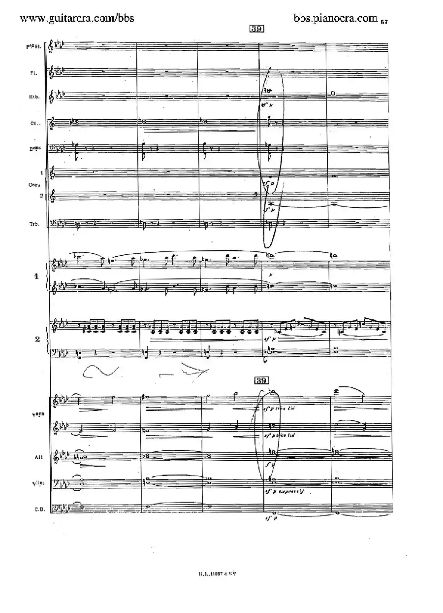 Concerto for 2 Pianos in d Minor（d小调双钢琴协奏曲·总谱）