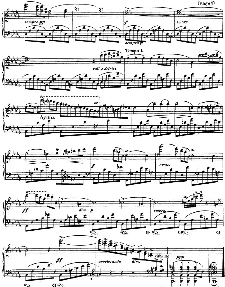 降b小调夜曲Op.9(NO.1)