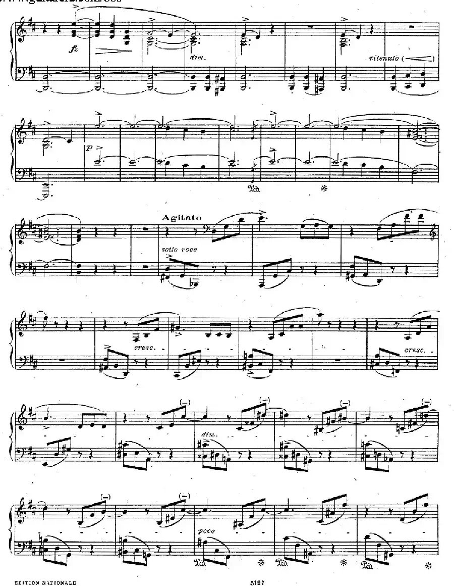 Scherzo No.1 in b Minor Op.20（b小调第一谐谑曲）