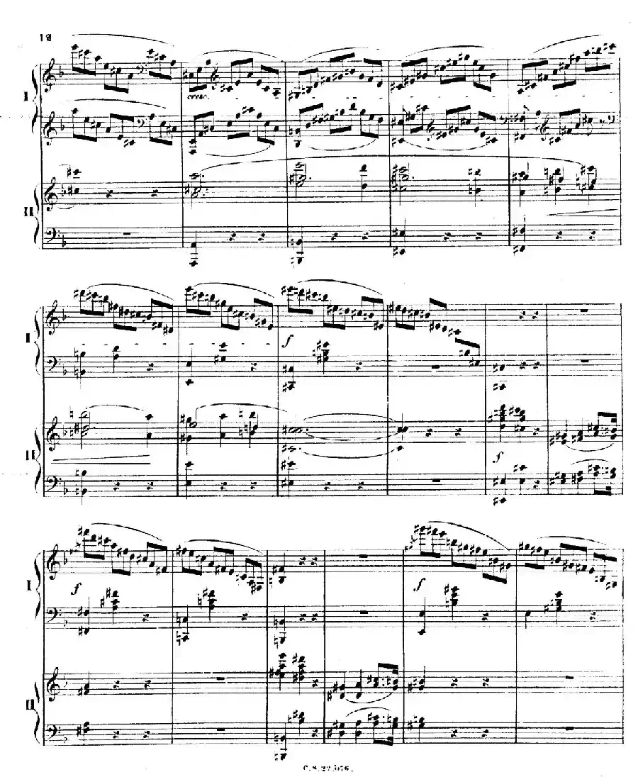 Piano Concerto No.2 in F Major Op.35（F大调第二钢琴协奏曲·Ⅰ·双钢琴）