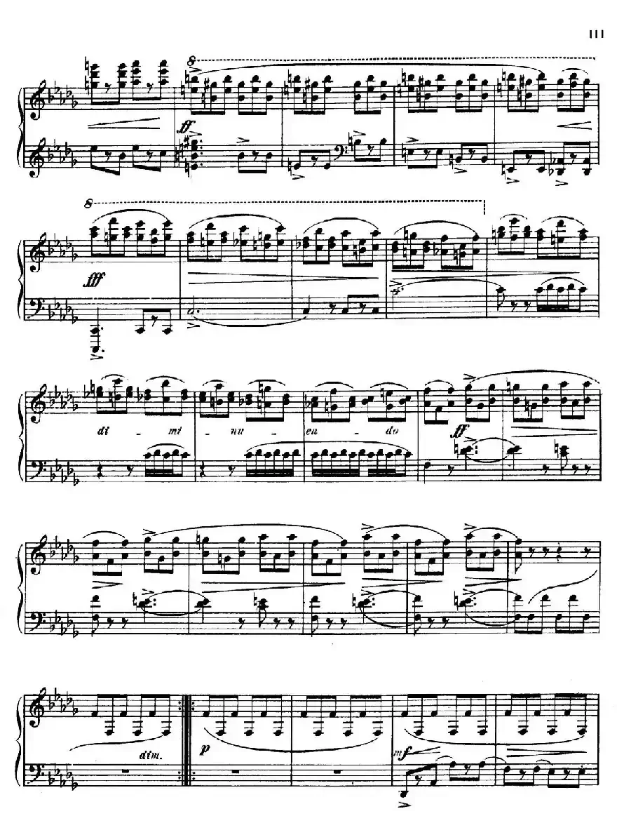 24 Characteristic Pieces Op.36（24首性格小品·22）