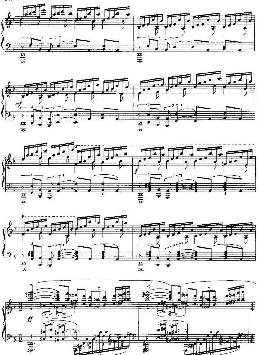 中国钢琴名曲30首：涛声