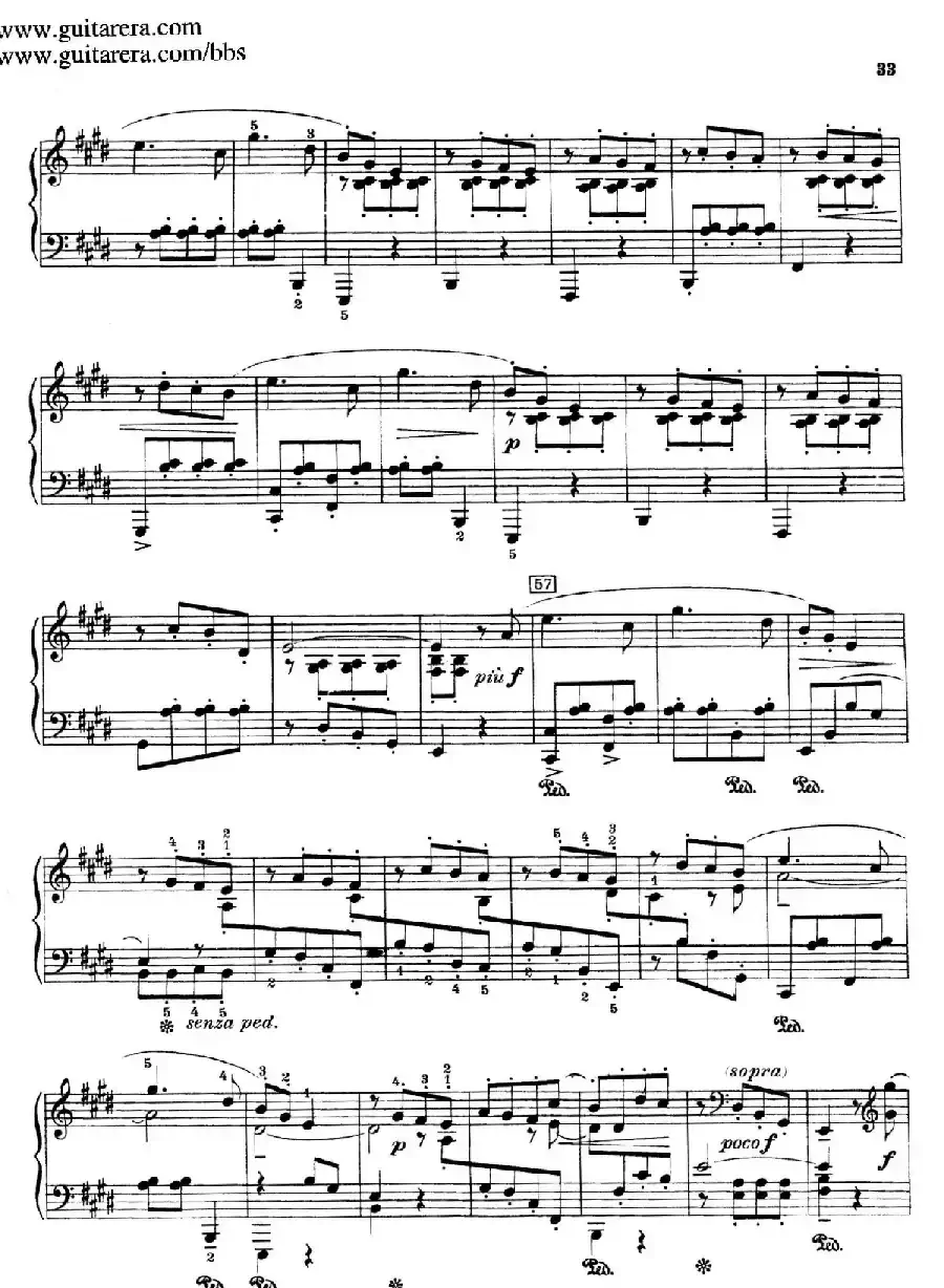 Souvenirs Op.28（纪念曲6. 加洛普舞曲）
