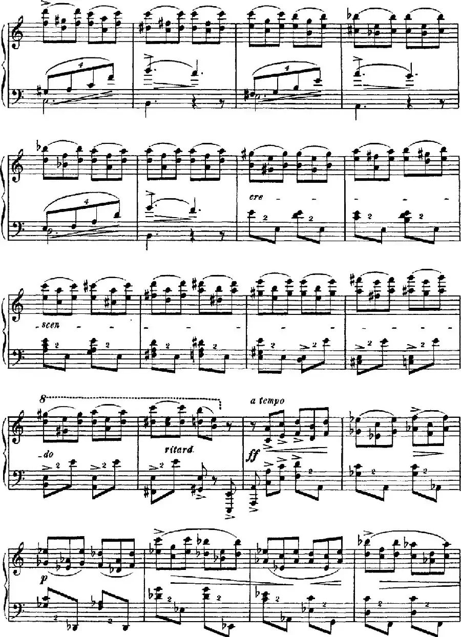 Quatre Etudes Op.41 Op.4（4首练习曲·4）