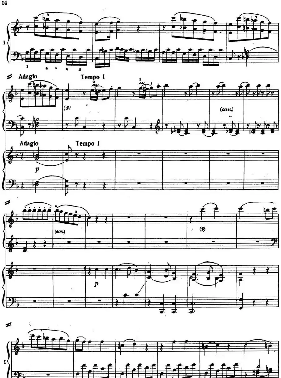 二十八部钢琴协奏曲 No.11（P1-15）