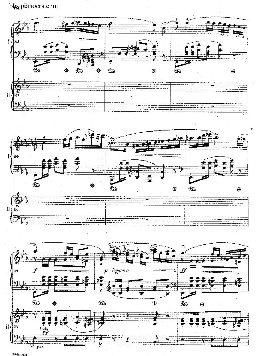 Grande Polonaise Brilliante Preceded by an Andante Spianato Op.22（平静的行板与华丽的波兰舞曲·双钢琴版）
