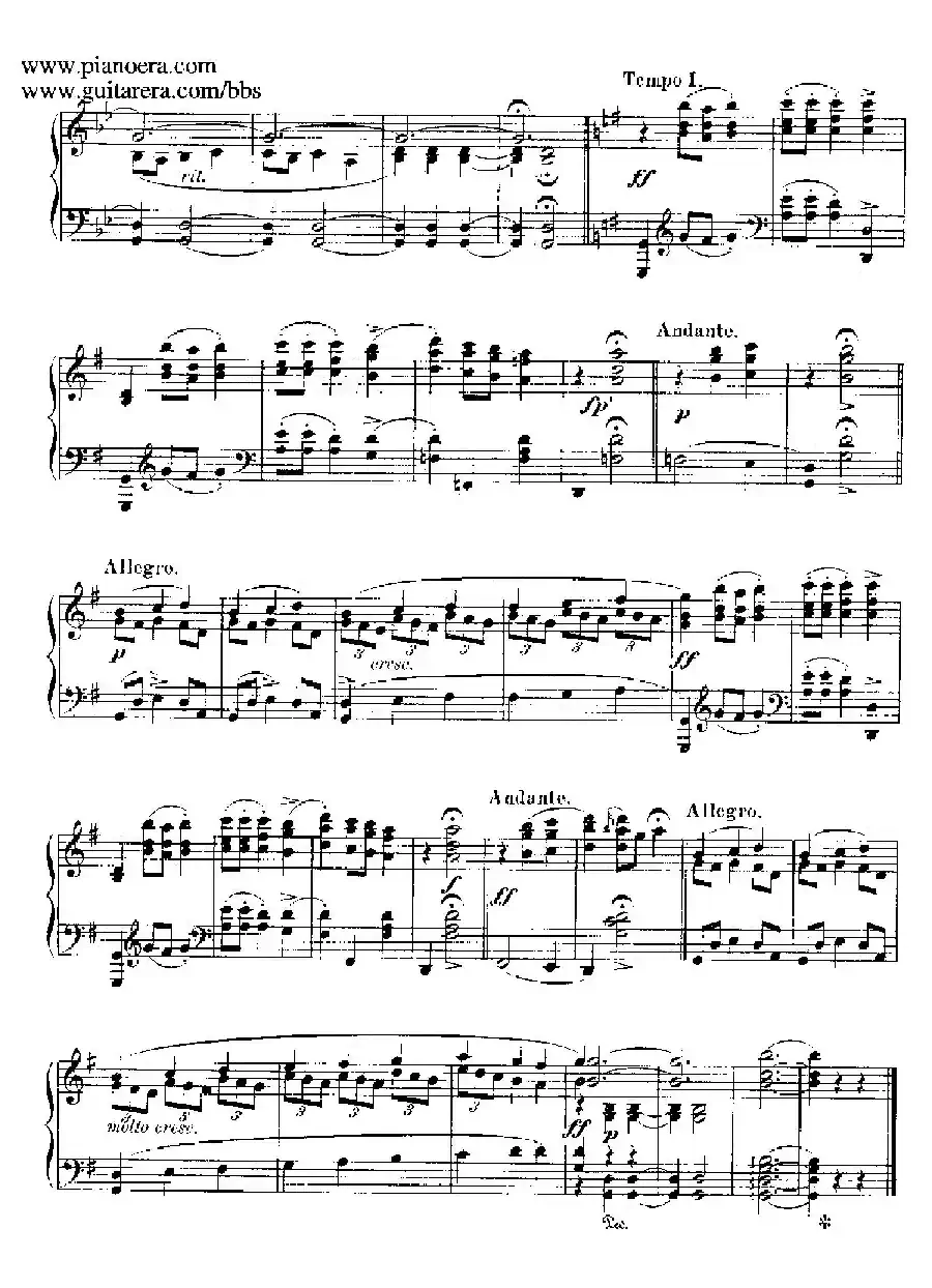 12 Spanish Danses Op.37（12首西班牙舞曲·1）