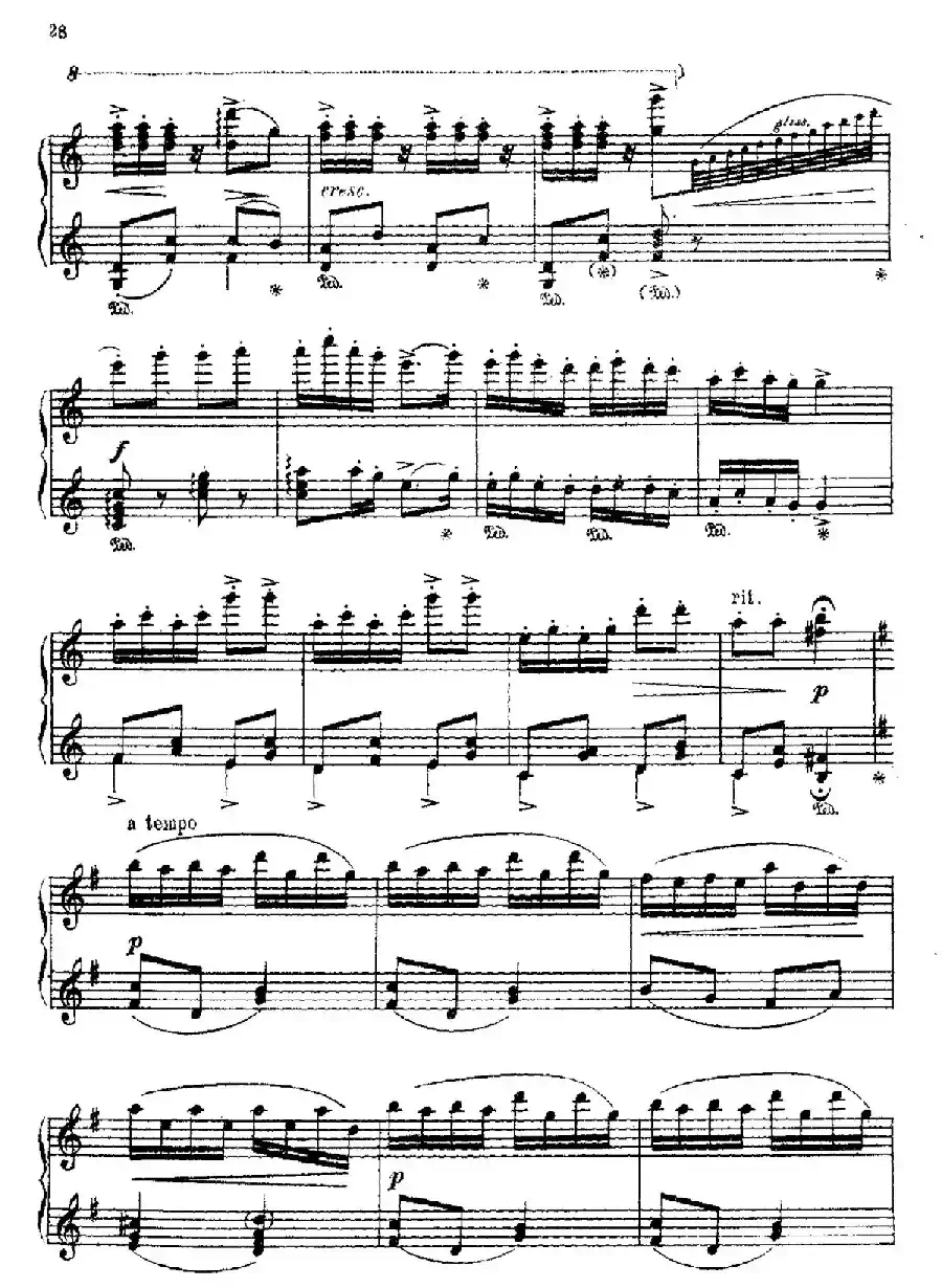 The Red Poppy Op.70（芭蕾舞剧《红罂粟》钢琴独奏版·7）