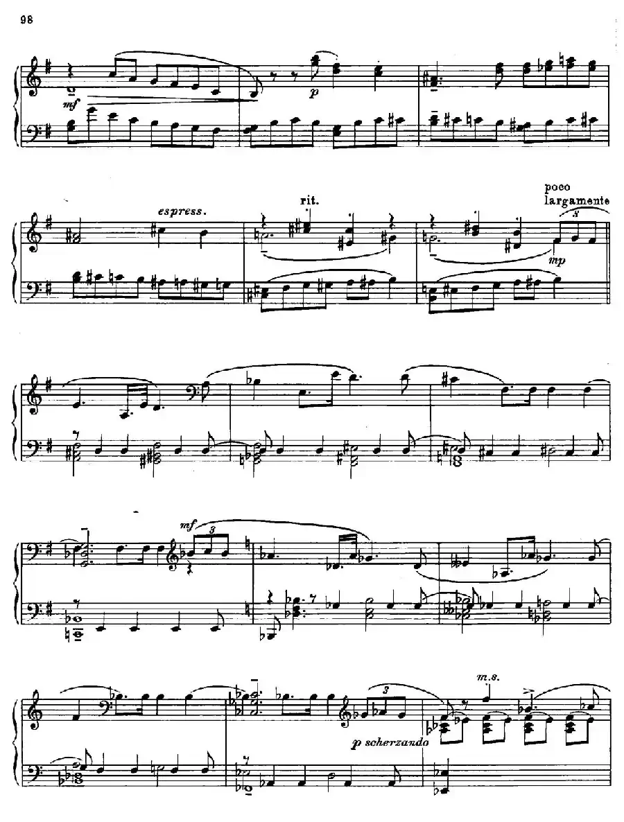 Prokofiev - Ten Pieces Op.12（普罗科菲耶夫-10首小品·5）