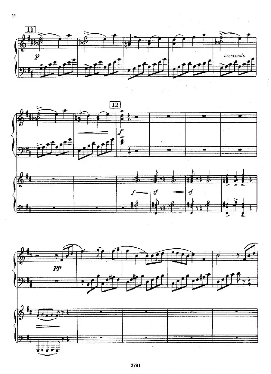 Piano Concerto No.3 in D major, Youth Op.50 - 2 pianos（D大调第三钢琴协奏曲“为青少年而作”Op.50·双钢琴）