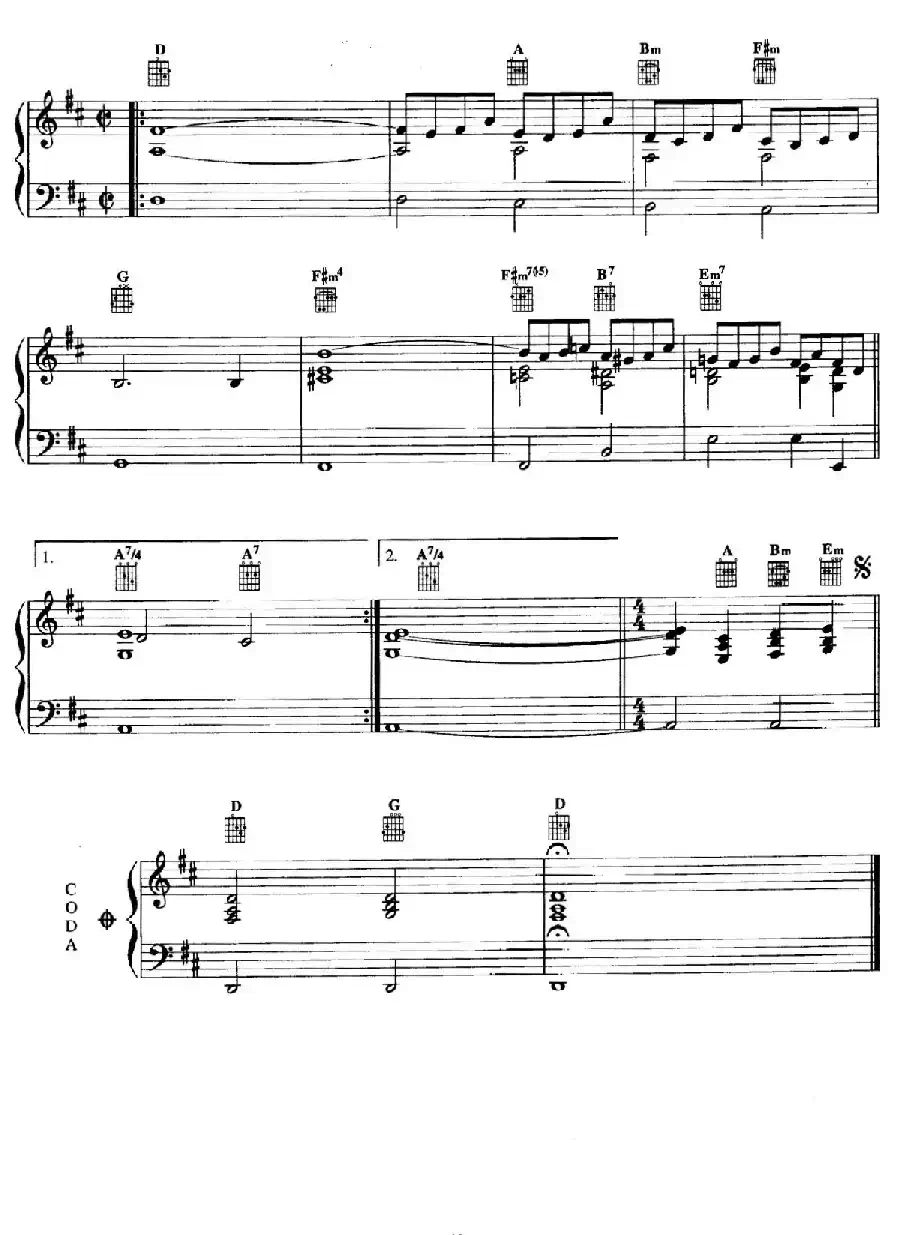 电影配乐大师莫瑞康最佳20首钢琴谱（Best of Ennio Morricone·12）