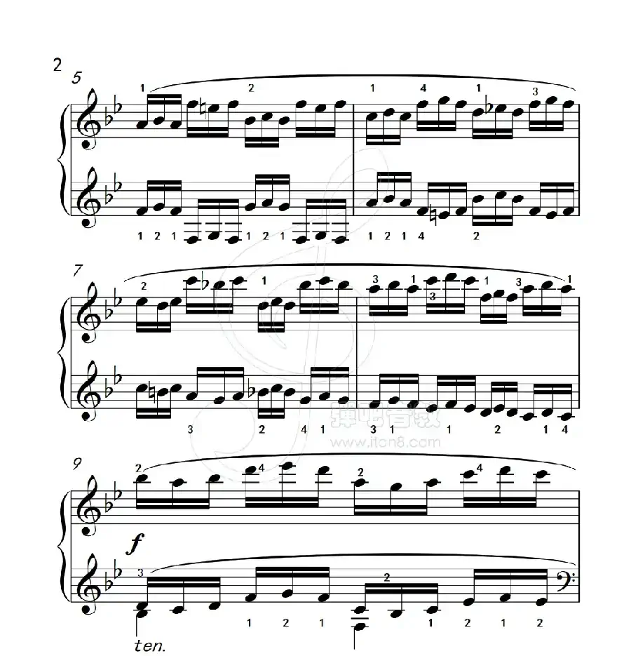 练习曲 50（克拉莫钢琴练习曲60首）