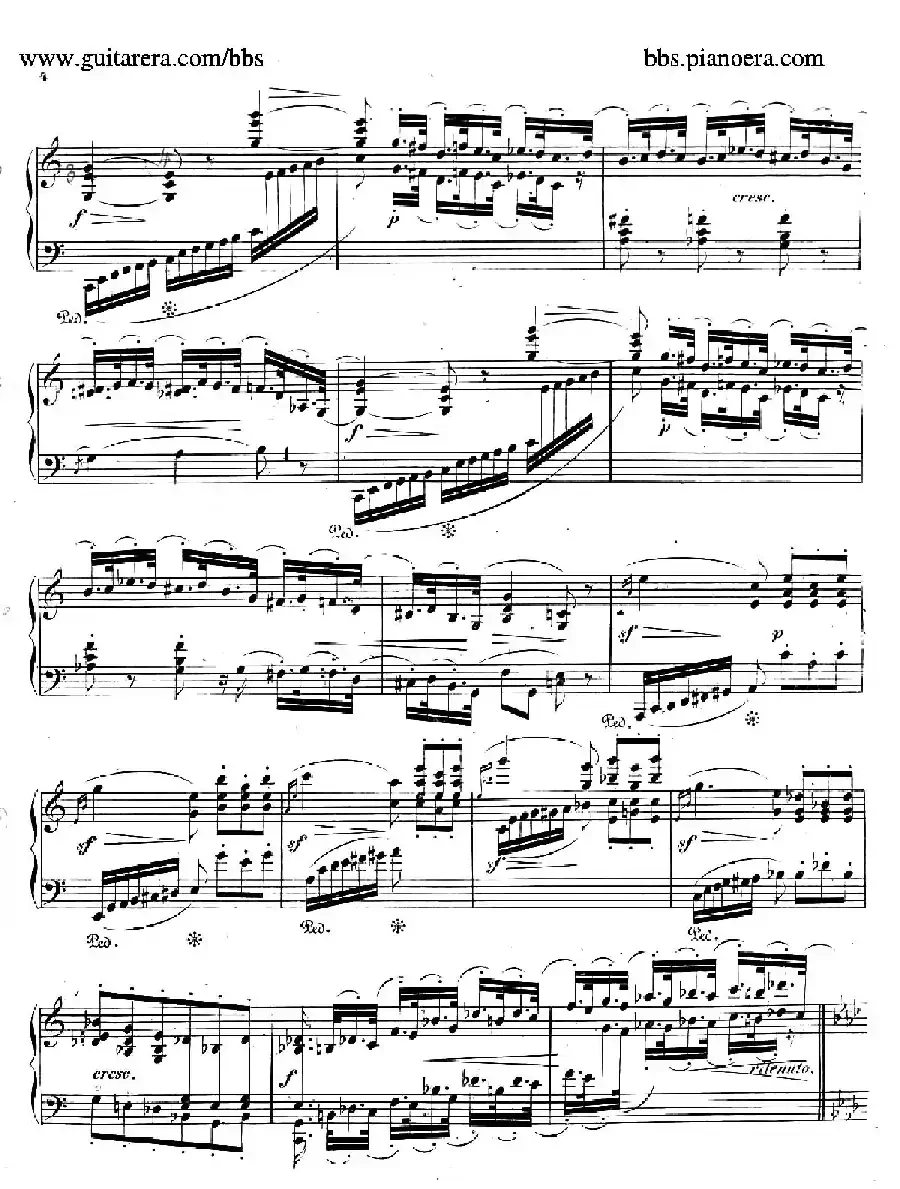 Phantasiestücke Op.31（幻想曲集·1. f小调）