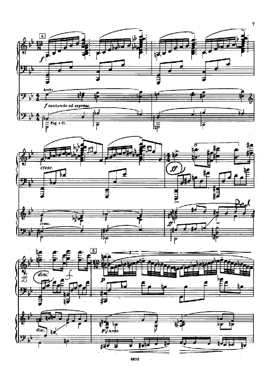 Piano Concerto No.2 in g Minor Op.16（g小调第二钢琴协奏曲·Ⅰ·双钢琴）