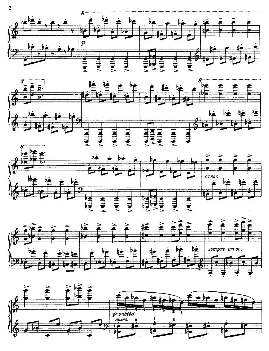 Toccata No.2 Op.20（第二托卡塔）