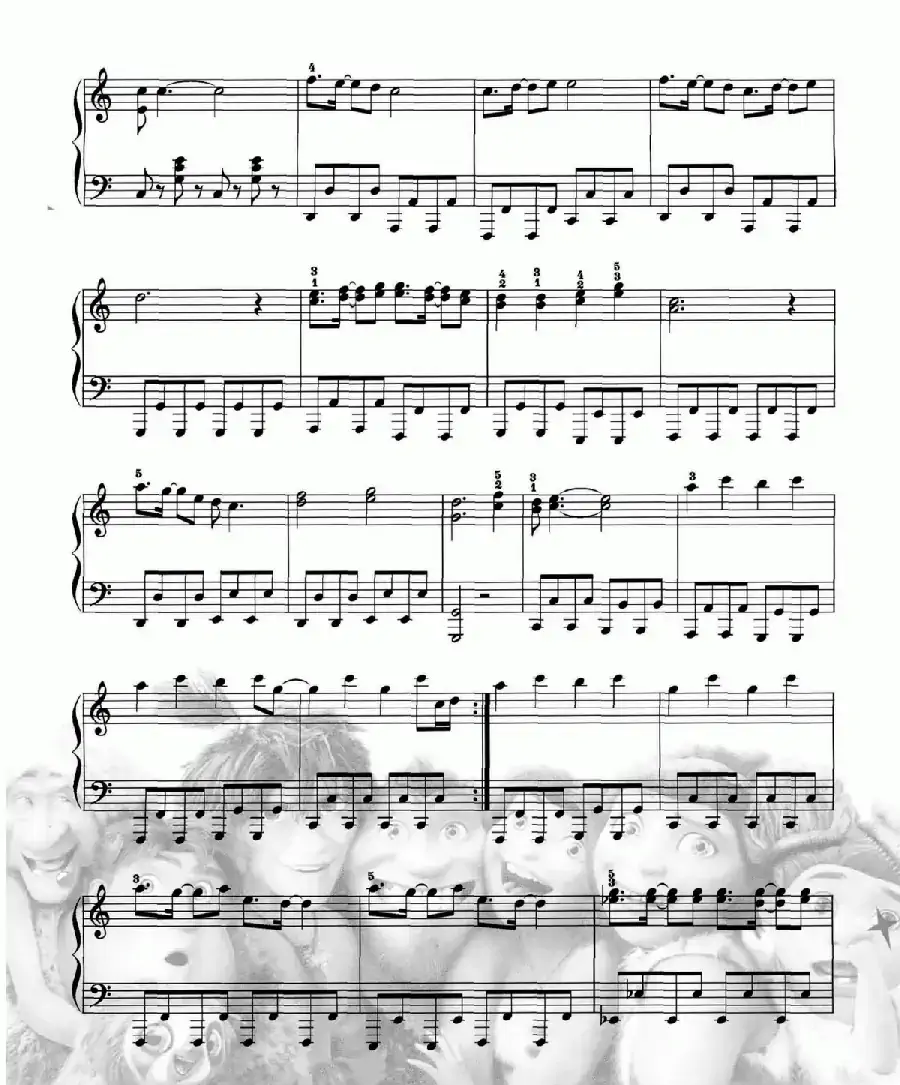 shine your way（动画片《疯狂原始人》片尾曲）