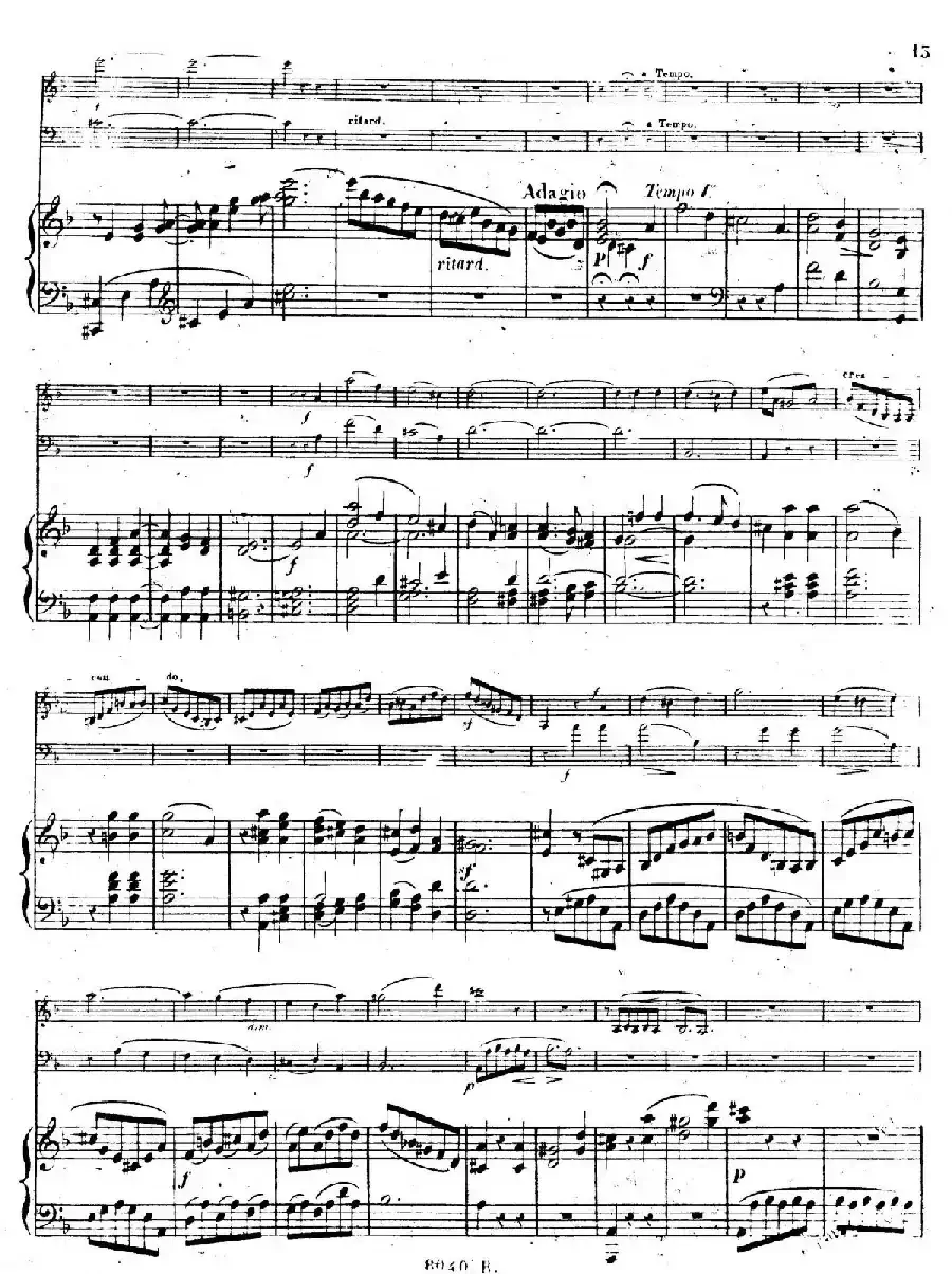 Piano Trio No.1 in d Minor Op.49（d小调第一钢琴三重奏·第一乐章）