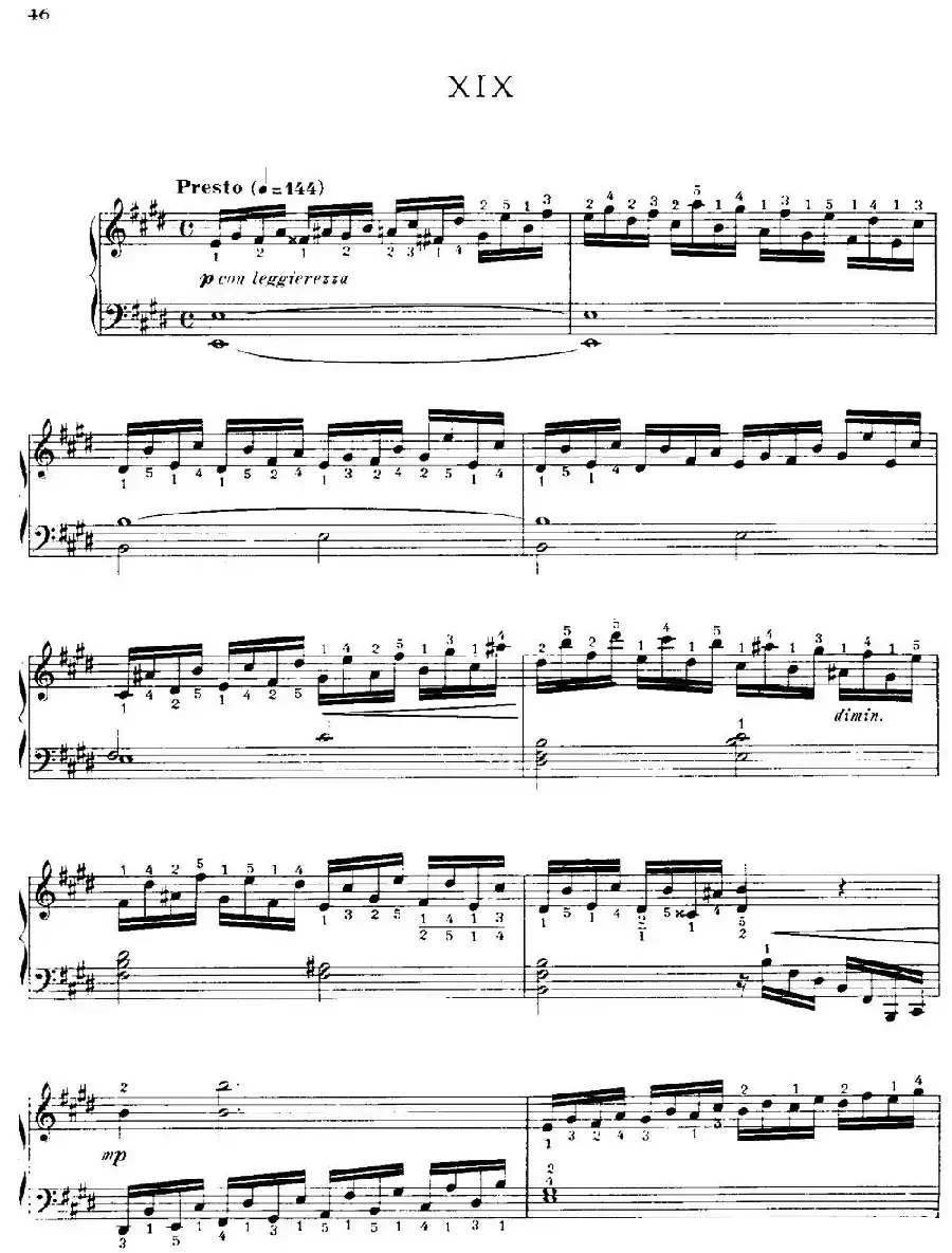 20 Petites Etudes, Op.91（20首小型练习曲）（19）