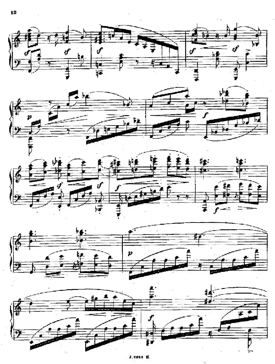 Vier Elegien Op.37（4首悲歌·3）