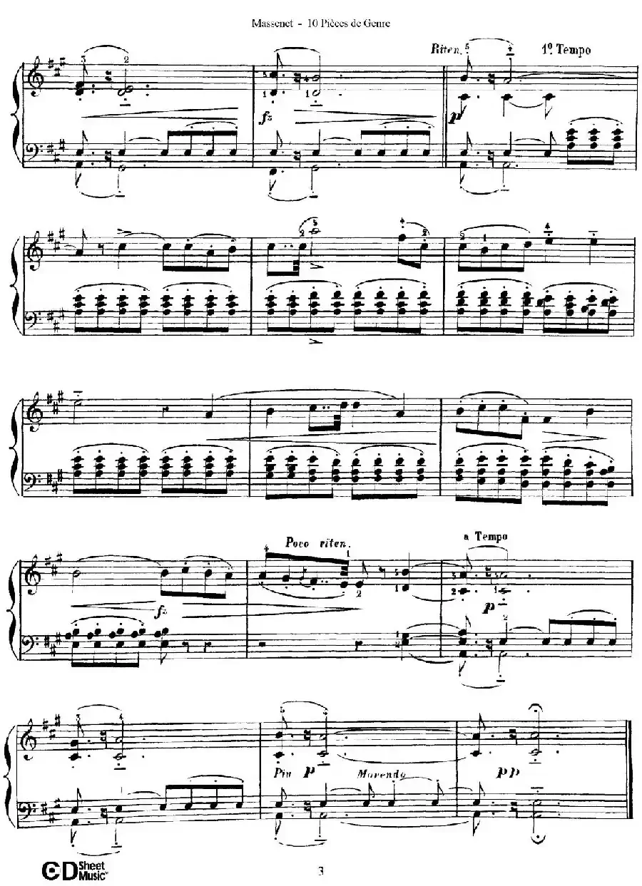 Dix Pièces de Genre Op.10（10首个性小品·Ⅰ）